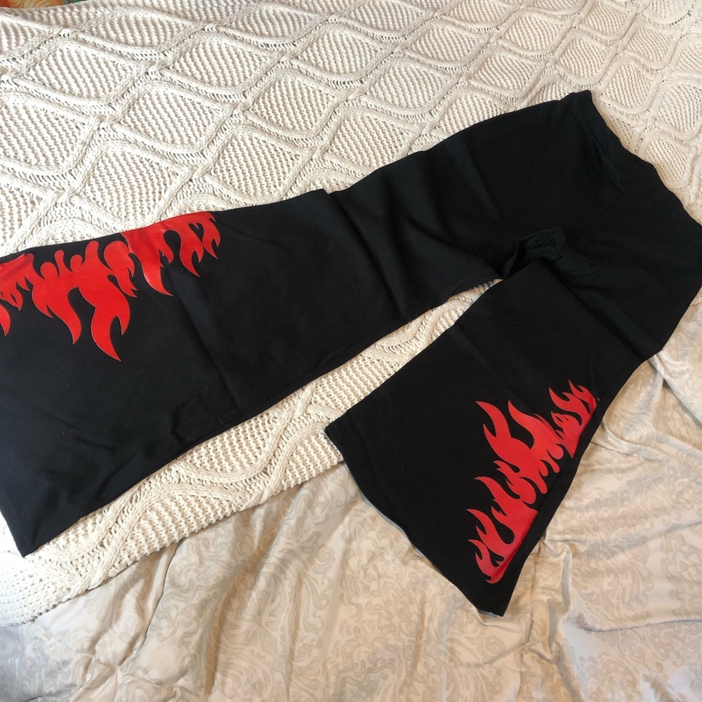Flame Bell Bottoms